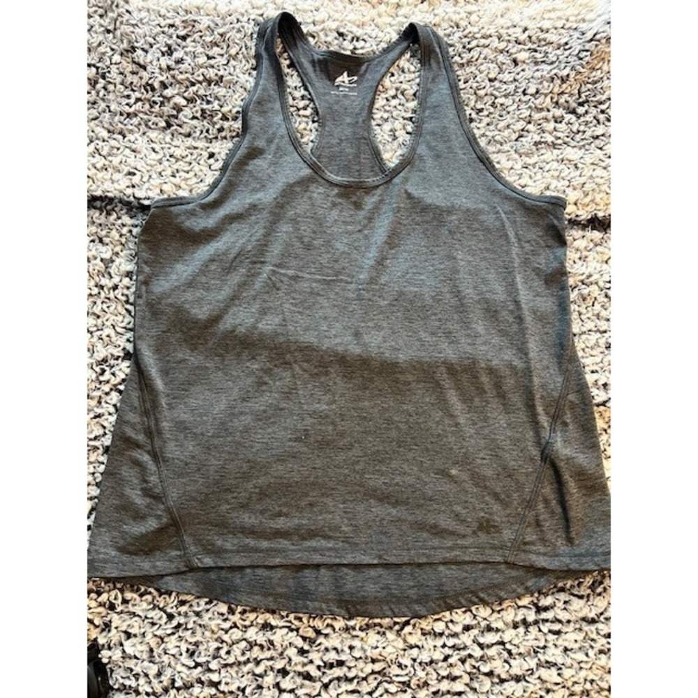 Women's Athletech Razorback Gray Tank Top SIze M